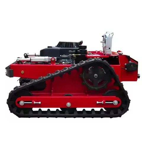 196cc 4-Stroke Engine Remote Controlled Lawn Mower 45 Slope Capability 24V Industrial 12kw Power 3-Year Warranty Garden Lawns