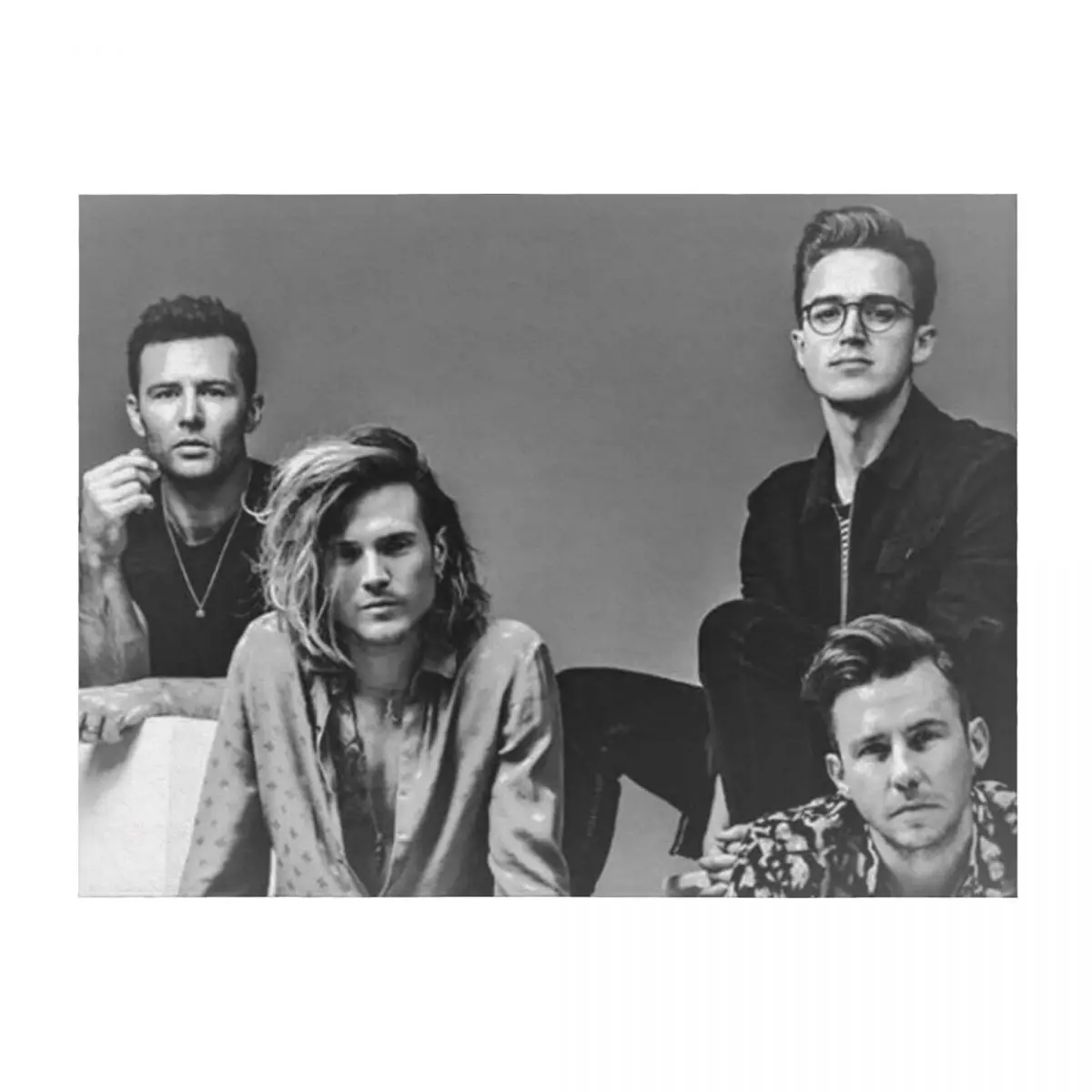 

The Band Throw Blanket Hairy Luxury Designer christmas gifts Furrys Blankets