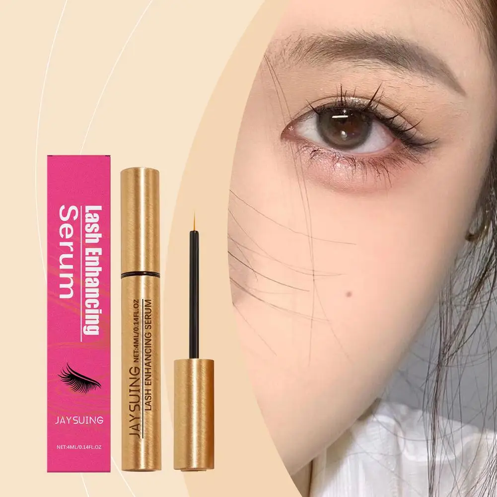 1pcs Wimpergroei Serum Hydraterende Verlenging Curling Dikke Natuurlijke Blijvende Zwart Glanzend Glad Voedende Vloeistof Oogzorg