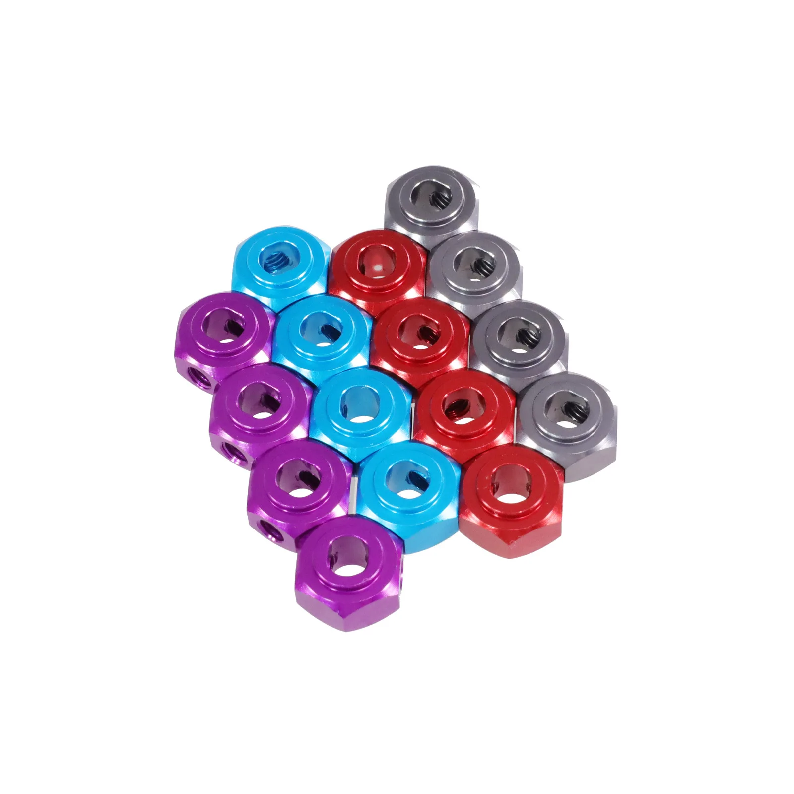 Metal 12mm Hex Connector for MJX HYPER GO 1/10 10208 10303 10304 1/12 H12Y H12P 12212 RC Car Metal Upgrade Parts Accessories