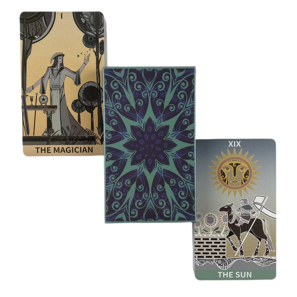 Vendita calda Rider tarocchi A 78 Deck Oracle English Visions divinazione Edition Borad Playing Games