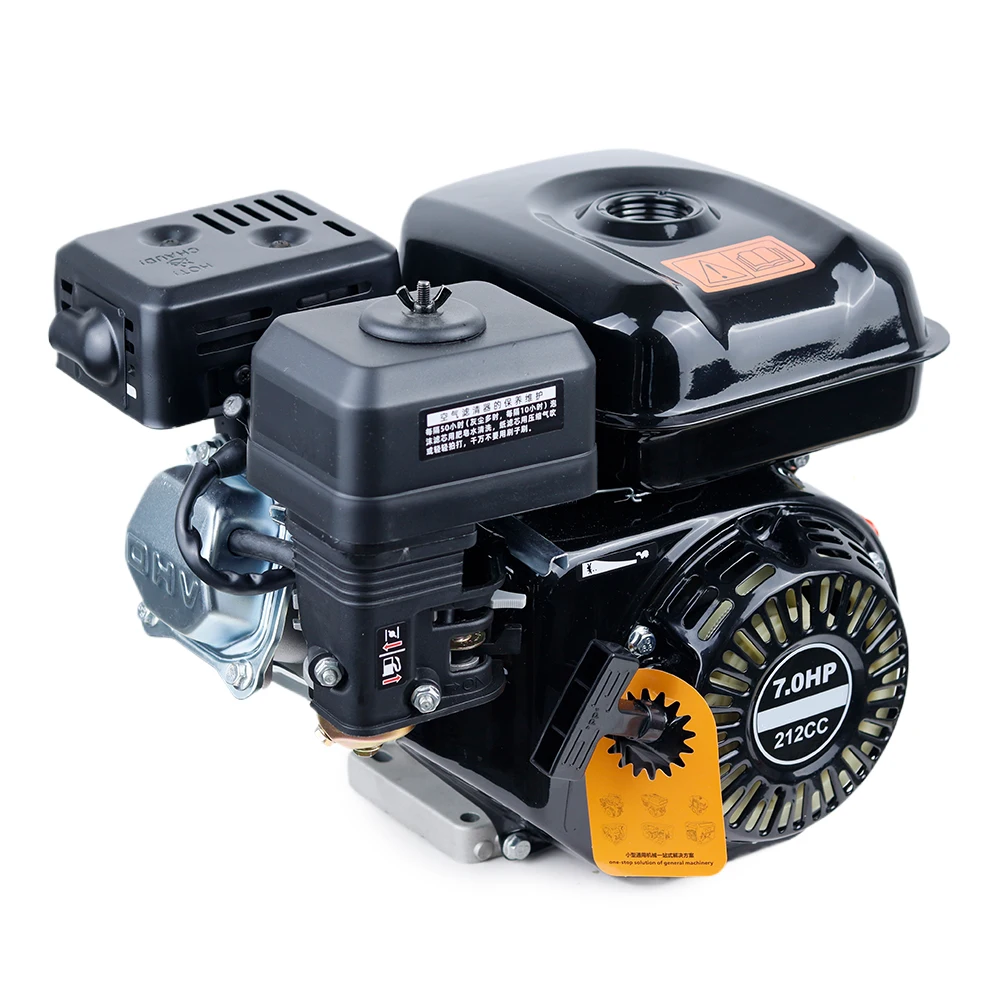 Imagem -03 - Motor a Gás com Arranque Elétrico Versão de Atualização go Kart Lavadoras de Pressão Divisores de Log Cursos 210cc 70 hp 3600 Rpm