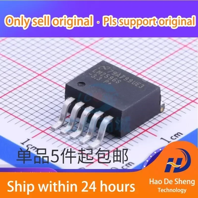 

10 шт./лот LM2596SX-3.3 LM2596S-3.3 3.3V TO-263 Новый оригинальный товар в наличии