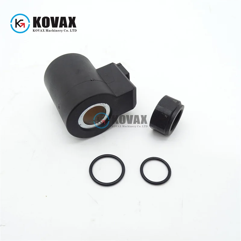 

EC140D excavator solenoid valve coil 24V EC200D EC210D 16mmX48mm excavator accessories