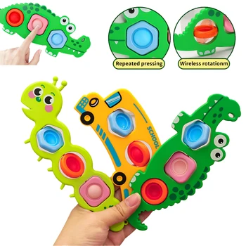 Finger Press Fidget Toys for Children Baby Sensory Finger Exercise Activity Motor Skills…
