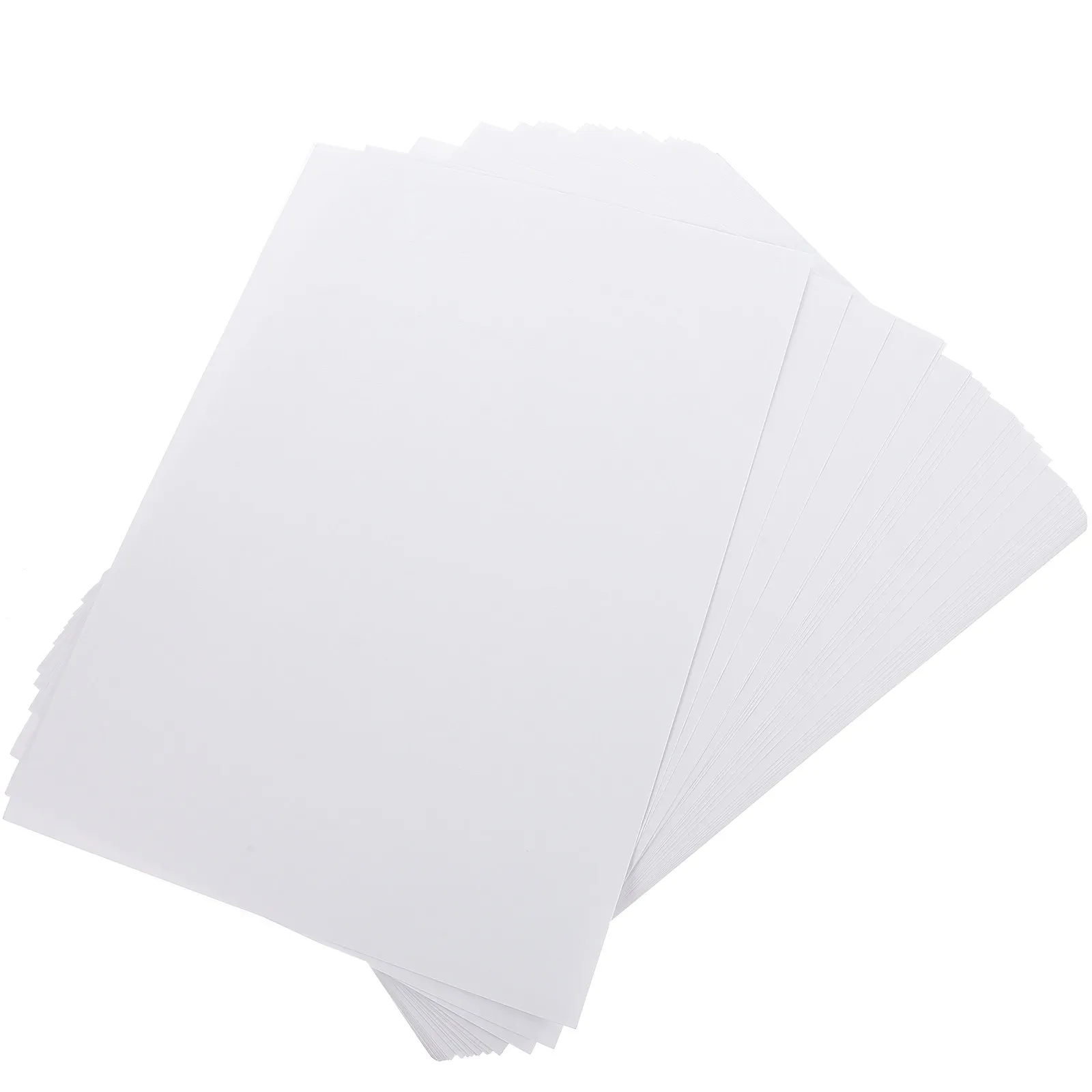 

50 Sheets Printable Adhesive Label Paper Blank Sticker Sheets for Labeling Filing Address Labels Office School Home Organization
