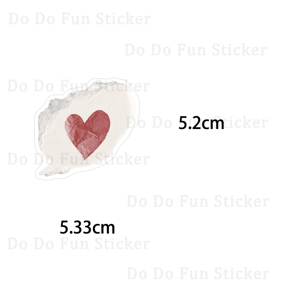 50PCS Artistic Style Fresh Creative Sticker You Are My Sunshine  Love yourself Stop and Take A Break Romantic Decoration