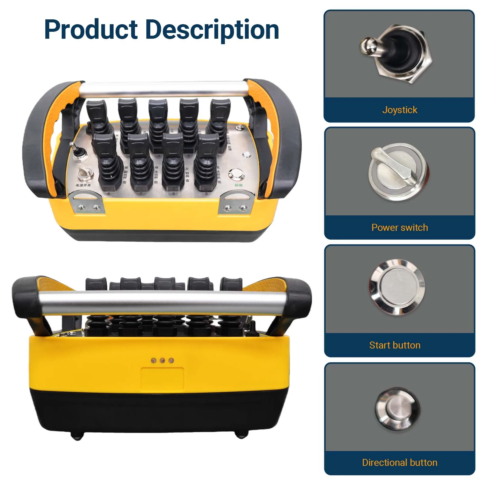 Hot Sale Premium Proportional Wireless Remote Control System for Cranes