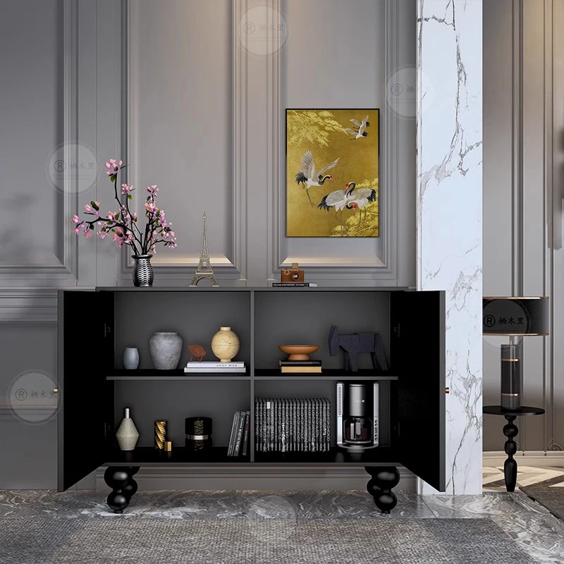 ما بعد الحداثة الحرفية خزائن غرفة المعيشة الخشب الغرور المدخل عرض خزائن غرفة المعيشة مجوهرات زهرية Vitrina الأثاث العصري