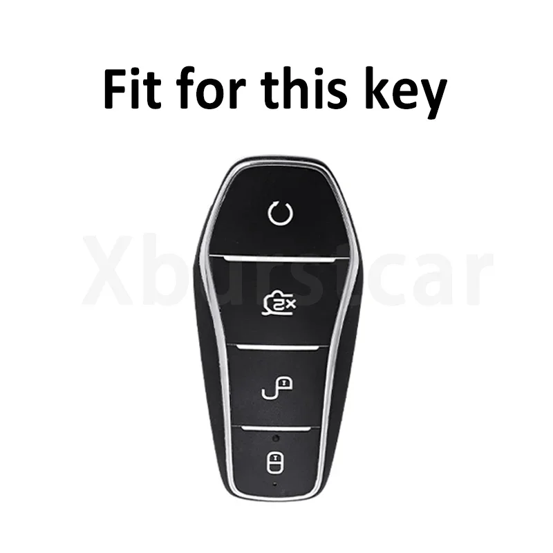 TPU Car Key Case Cover Protector Auto Shell Fob Holder for BYD Han Ev Tang Dm Qin PLUS Song Pro MAX Yuan Dolphin Buckle