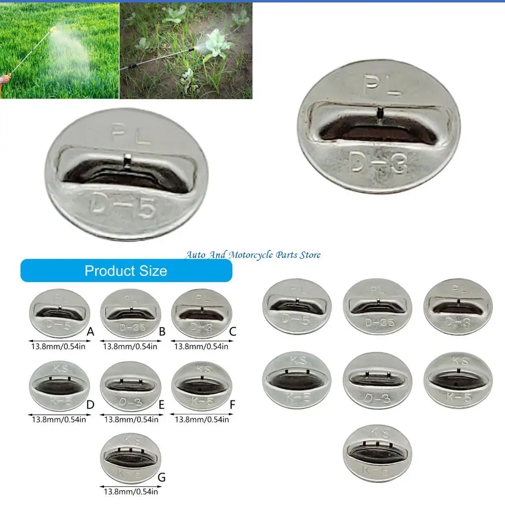 P9FD Agricultural Sprayer Nozzle Assembly Stainless Steel 0.3-0.5mm Outlet For Efficient Plant