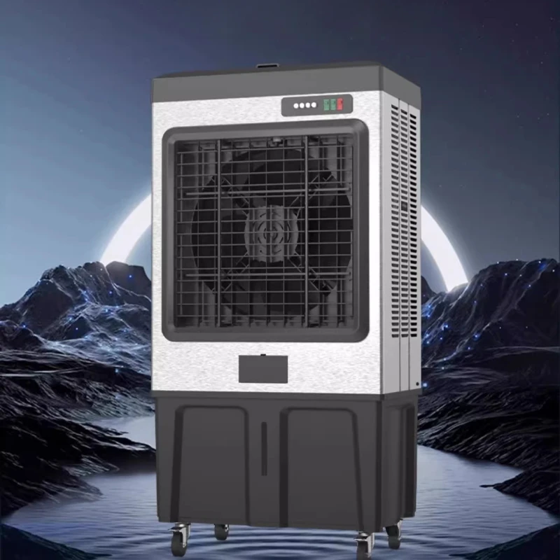 Промышленный воздушный охладитель Коммерческий офисный вентилятор для кондиционирования воздуха Охлаждение Мобильное водяное охлаждение Бесшумный маленький охлаждающий вентилятор