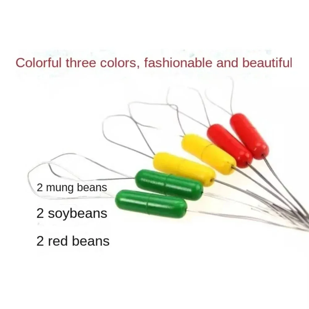 600pcs 100 Groups Float Rubber Stopper Fishing Bobber Stopper Float Oval Bean Space Fishing Line Tackle Accessories image 5
