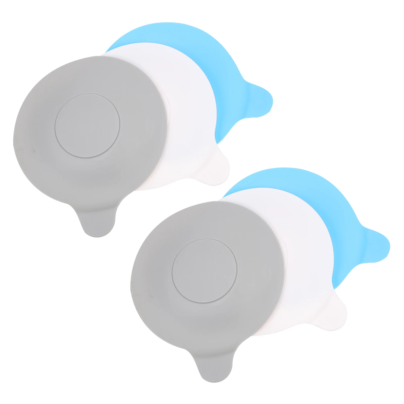 

6pcs Anti-leakage Silicone Pad Kitchen Bathroom Tub Sink Plug Drain Cover Hair Stopper Bathtub Accessories Premium TPR
