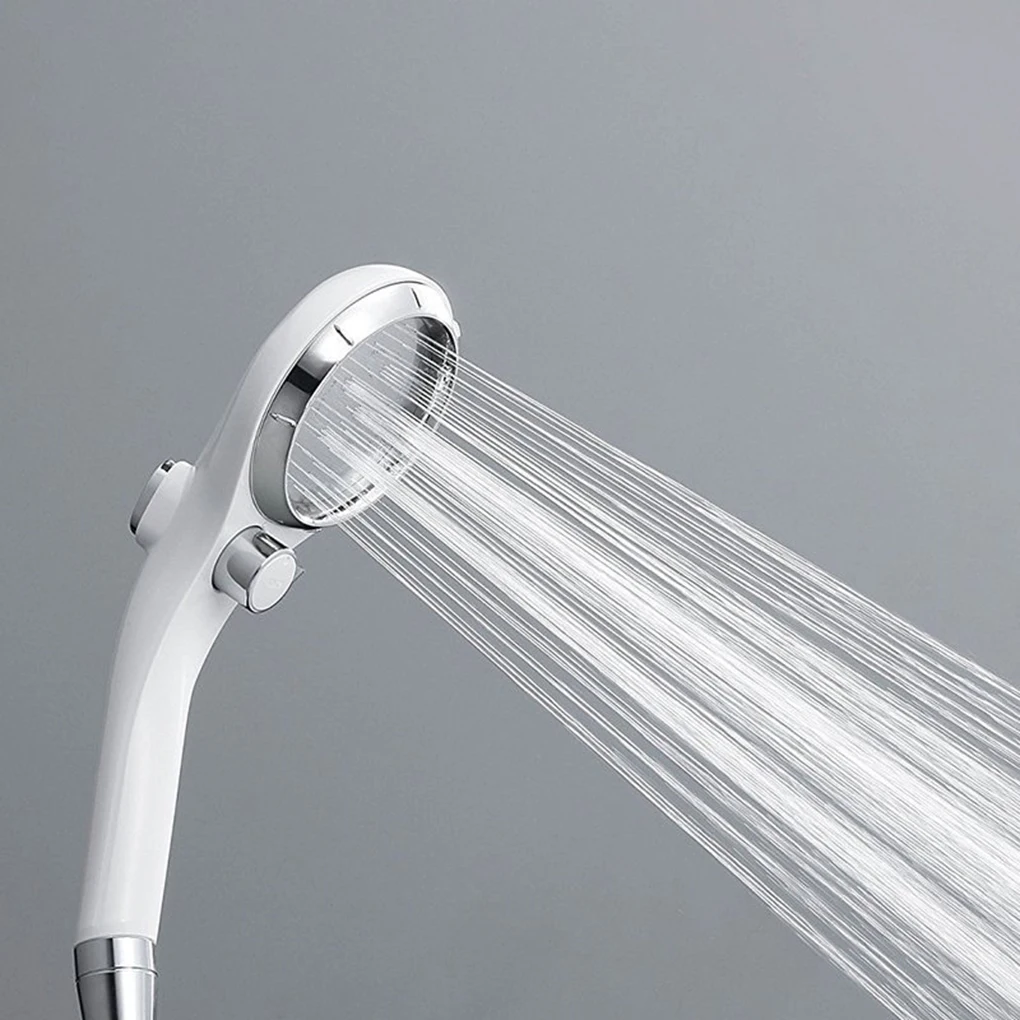 CANBOUN Pressurized Bath Shower Head High Pressure Jetting Bathroom Saving Water ShowerHead Nozzle With Switch On/Off Button