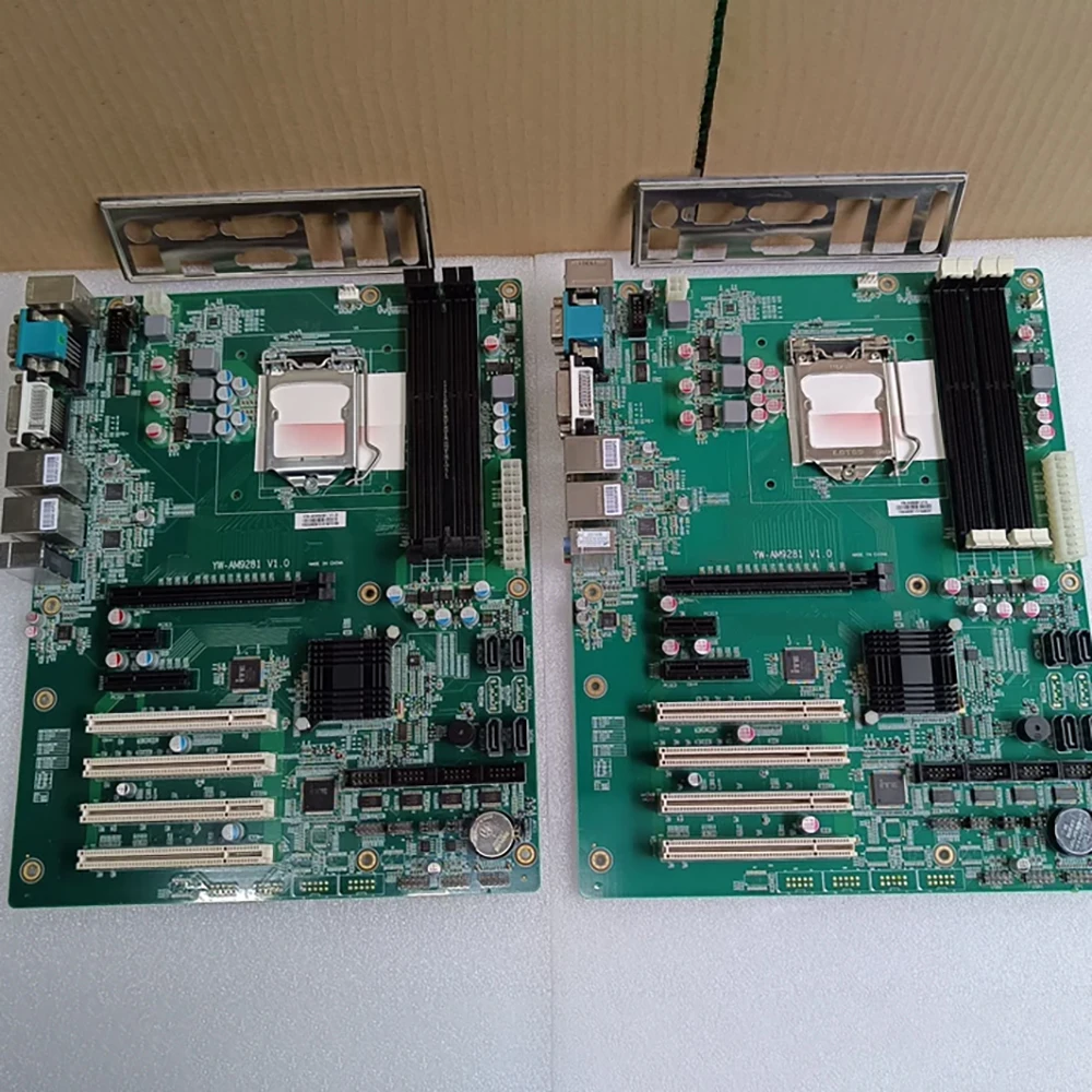 YW-AM9281 V1.0 اللوحة الأم للتحكم الصناعي LGA1150 H81 رقاقة YW-AM9281
