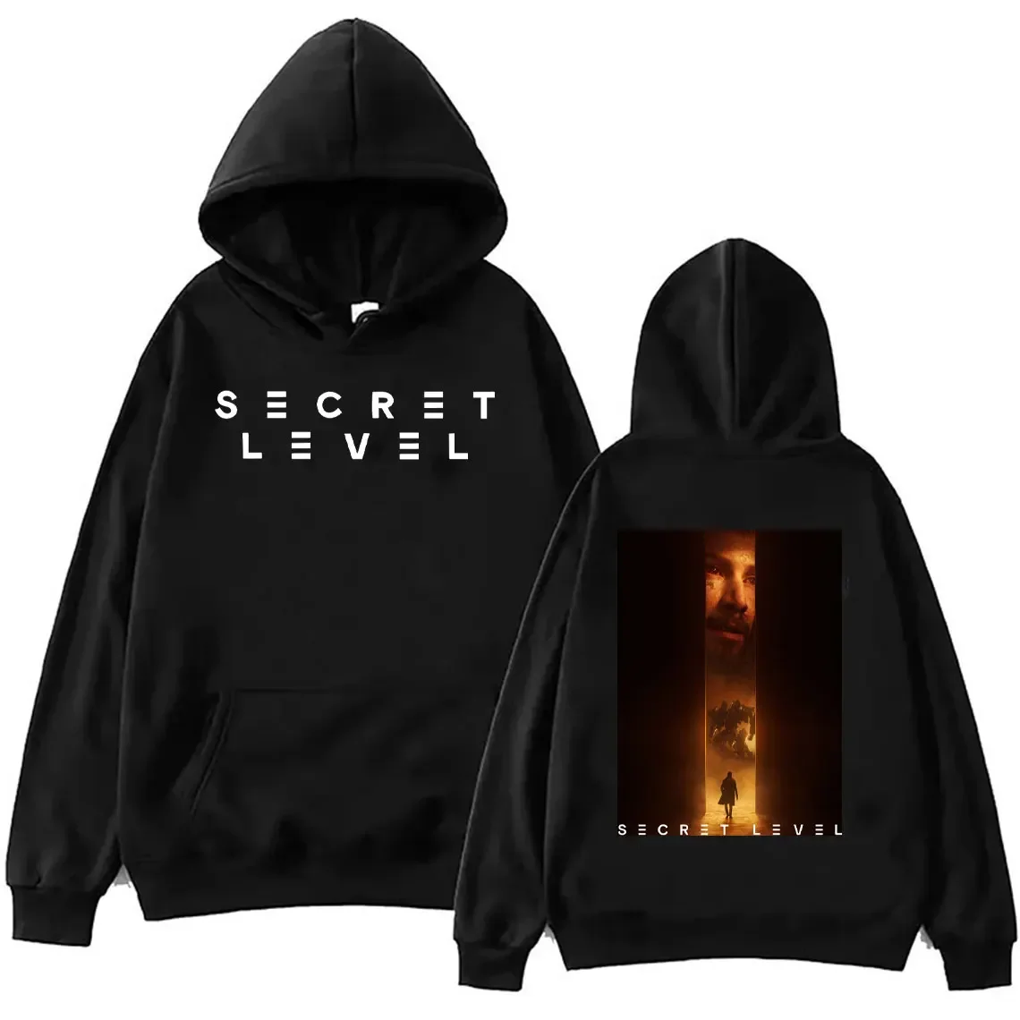 New Secret Level Lightweight Hoodie New Arrival Teleplay Pattern Printing Unisex New in Hoodies & Sweatshirts Autumn Long Sleeve