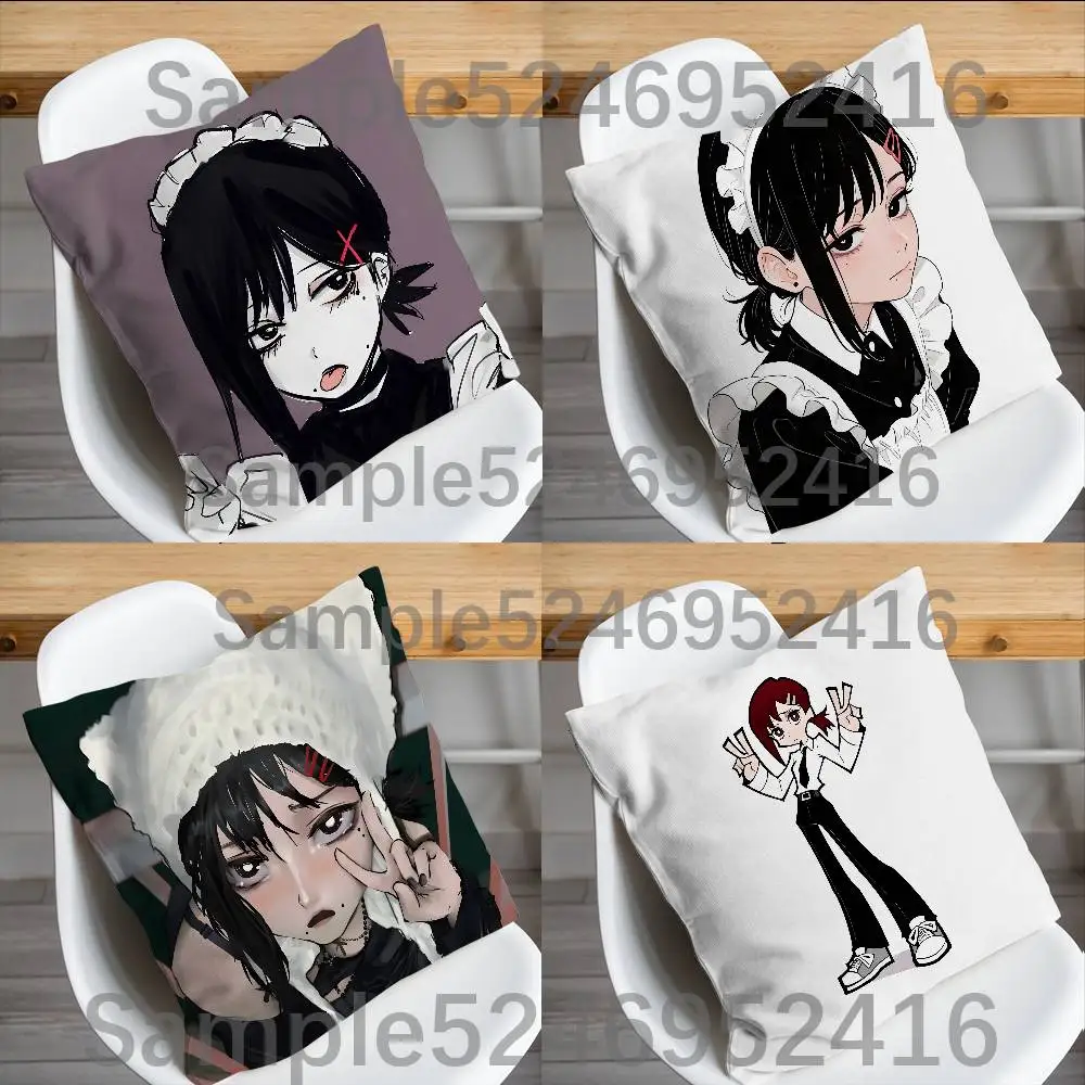 K-Kobeni C-Chainsaw Man Pillowcases Cute Funny Pillow Case For Wedding Party Home Decor Comfy Pillow Cover