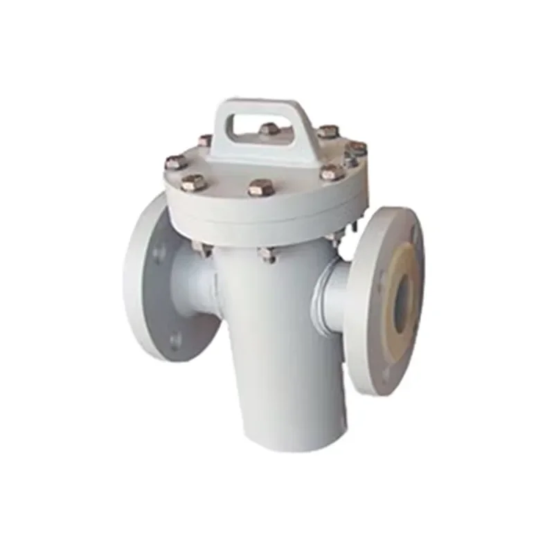 150LB CPVC+FRP U Type Basket Strainer RF/FF Flange PTFE Bolting
