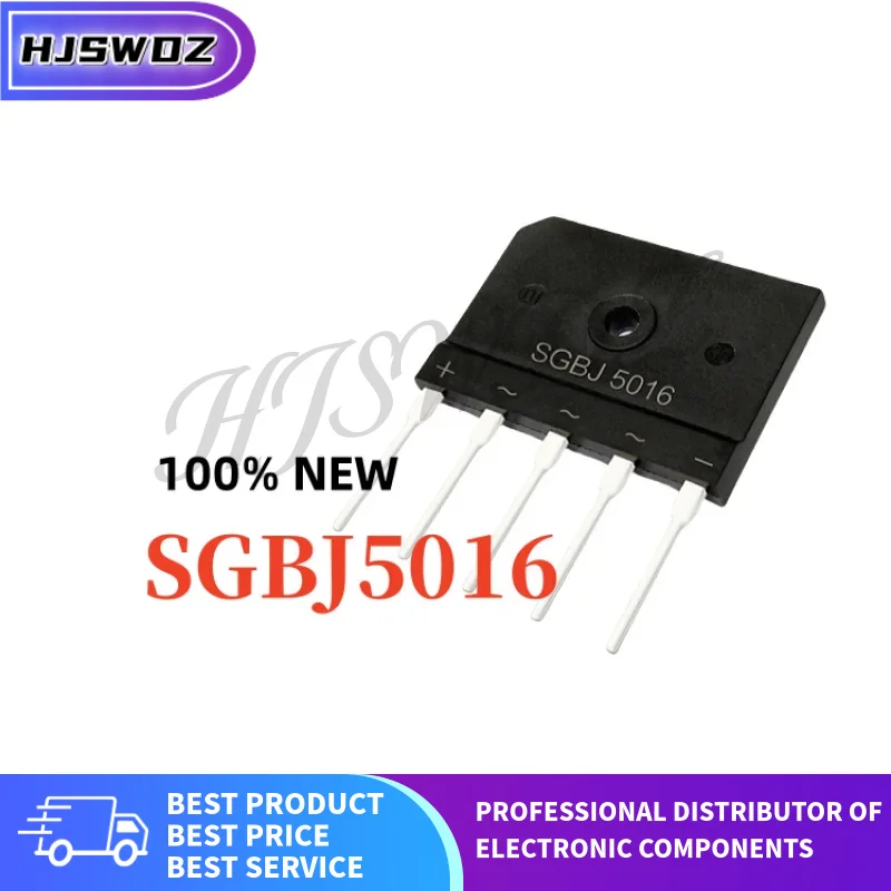 2PCS SGBJ3512 SGBJ5016 SGBJ2516 SGBJ3516 SGBJ5012 DIP-4 Three Phase Bridge Rectifier bridge Brand New In Stock