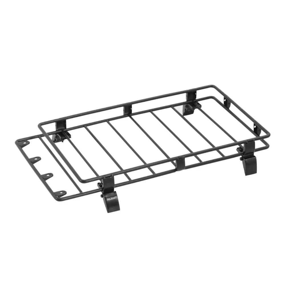 Metal Spare Wheel Carrier Tyre Bracket Roof Rack W/ Lift Bracket for 1/10 LC80 PAJERO Cherokee Wrangler Car Body RC Crawler Car