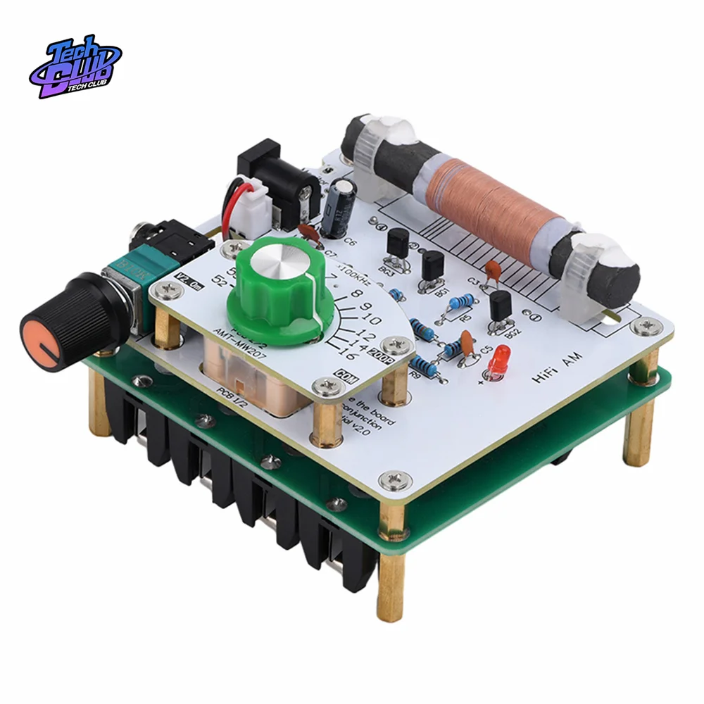 Medium Wave MW AM AM Radio Transmitter 525~1605kHz DIY Circuit Board Main Board of Special Ore Measuring Radio