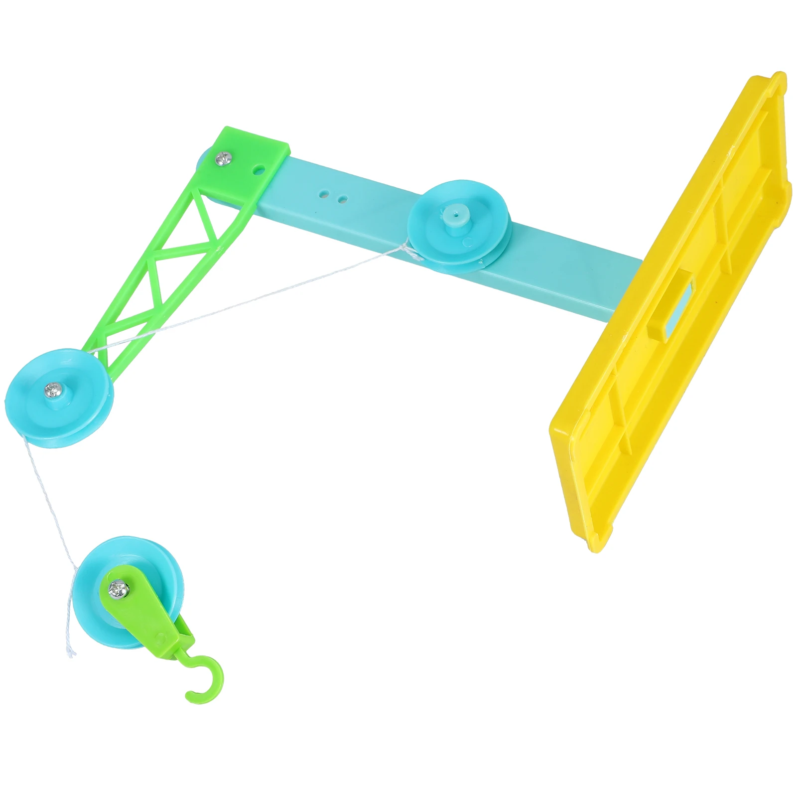 

3 Sets Pulley Pullax Teaching Aids Primary School Pvc Pulleys Physics Experiment Block