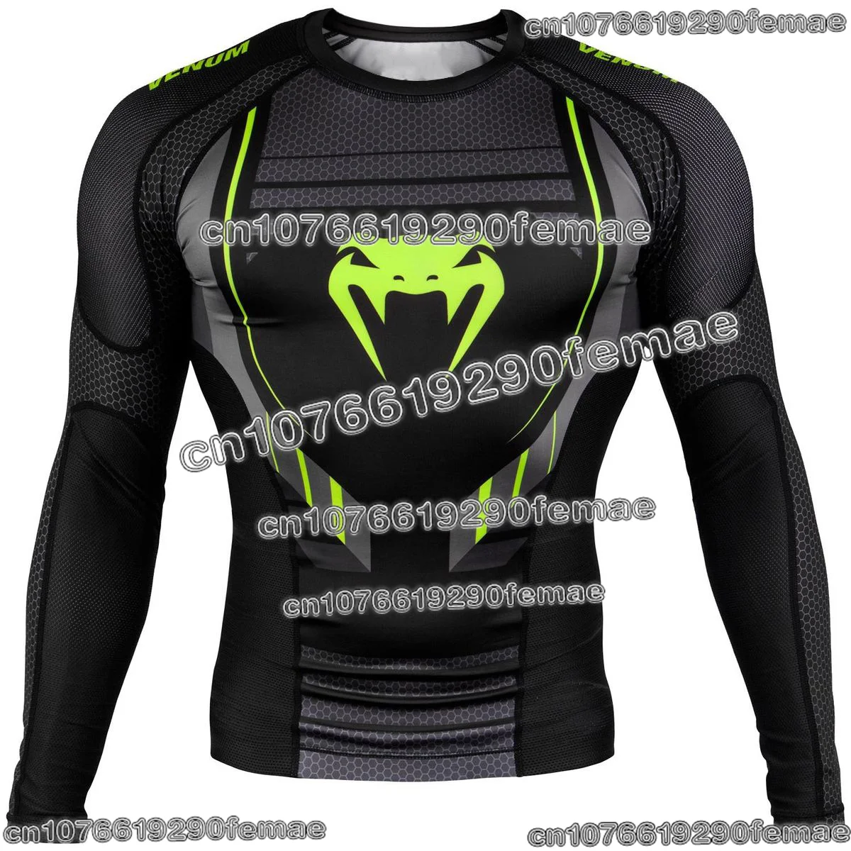 تي شيرت رياضي MMA عالي الجودة بأكمام طويلة مريح وسريع الجفاف للملاكمة ساندا القتال القتالي للتمرين اليومي في صالة الألعاب الرياضية