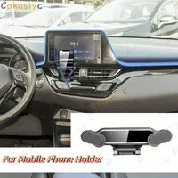 For Toyota CHR 2022 Air Vent Clip Mount Mobile Cell Phone Stand Universal GPS Support Accessories Gravity Car Phone Holder
