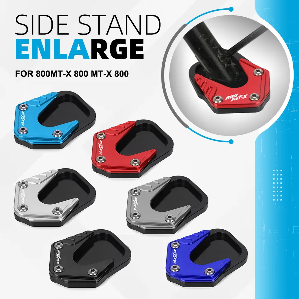 Side Stand Enlarge 800MTX 2024 2025 Kickstand Extension Pad Support Plate Pedal Footrest FOR CFMOTO 800MT-X 800 MT-X 800