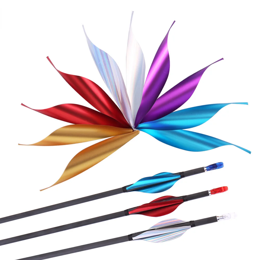 50PCS Bicaster Spinning Vanes 2 inches LH/RH-Arrows Fletches Arrow Vanes Arrows Accessories