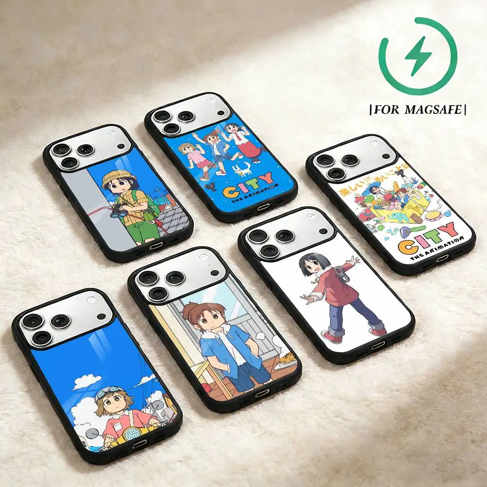 

C-CityThe Animation Phone Case For iPhone 17,16,15,14,13,12,Plus,Pro,Max for Magsafe Magnetic Wireless Charging
