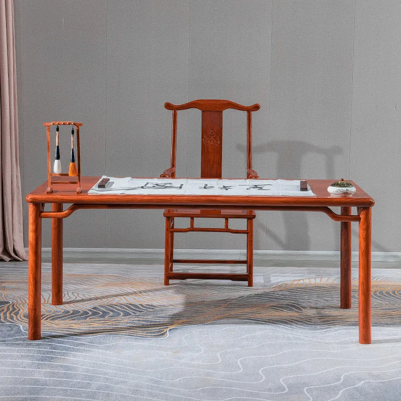 

CX desk solid wood Chinese rosewood painting case antique painting table home