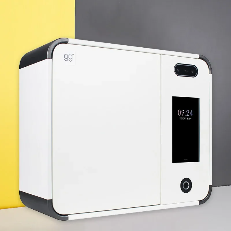 Commercial Manager Key Cabinet System Electronic Biometric Management System Keychain Tracking Device Security Key Cabinet