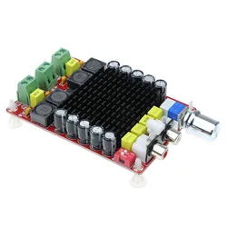 1~10Pcs XH-M510 TDA7498 High-Power Digital Power Amplifier Board 2*100W Automobile Power Amplifier DC 14-34V