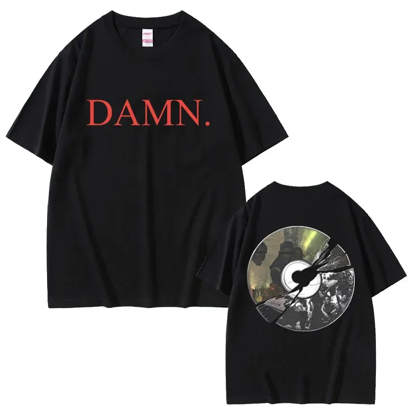 Rapper Kendrick Lamar DAMN Same Graphics T Shirt Summer Men Women