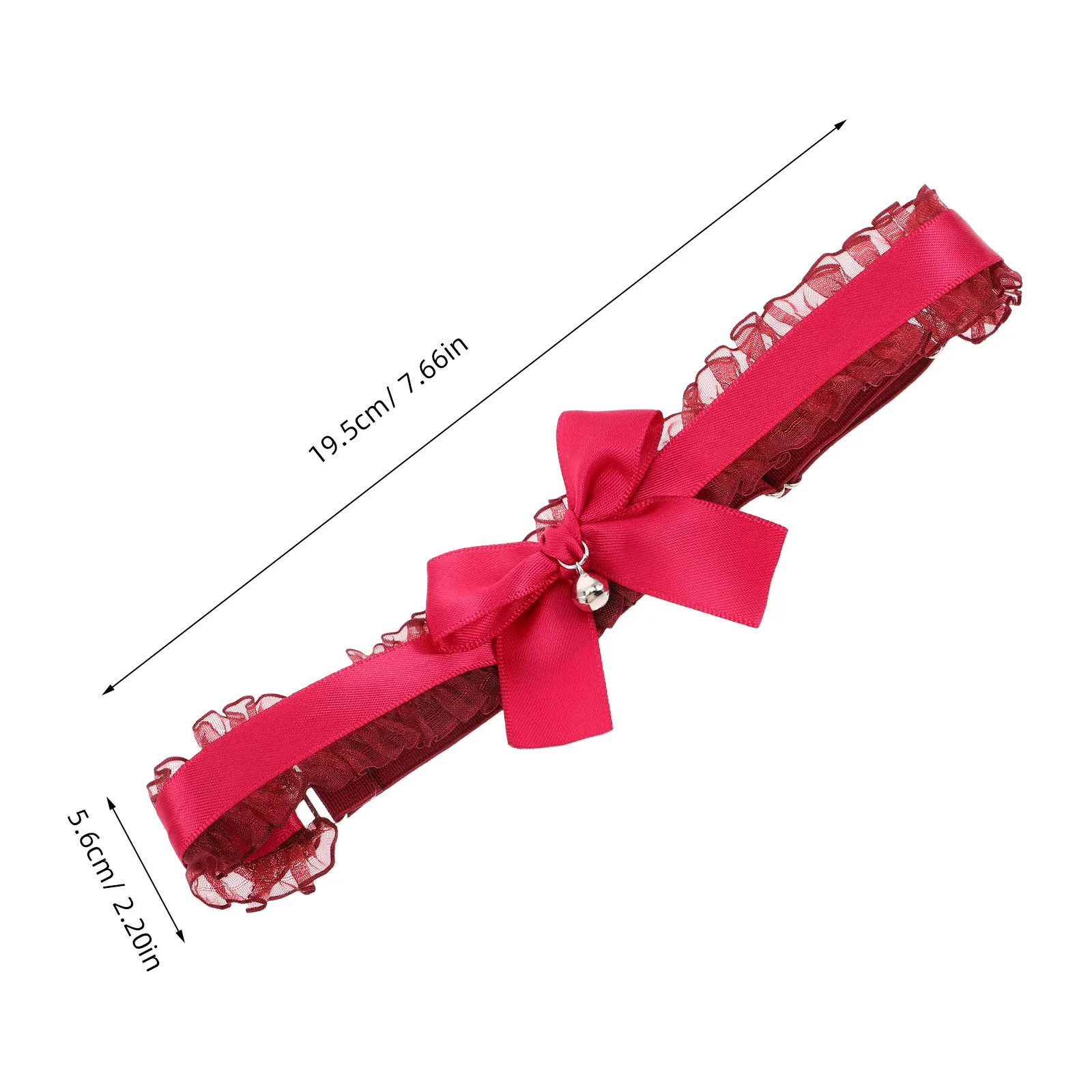 Bowknot جرس الساق الدائري الرباط اكسسوار الزفاف للعروس الصيف الفخذ حزام مطاطا الساق الرباط للنساء