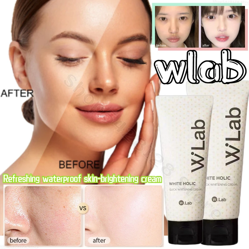 Wlab Brightening and Whitening Makeup Cream Is Refreshing and Waterproof Long-lasting Antioxidant Non-floating and Powder-free