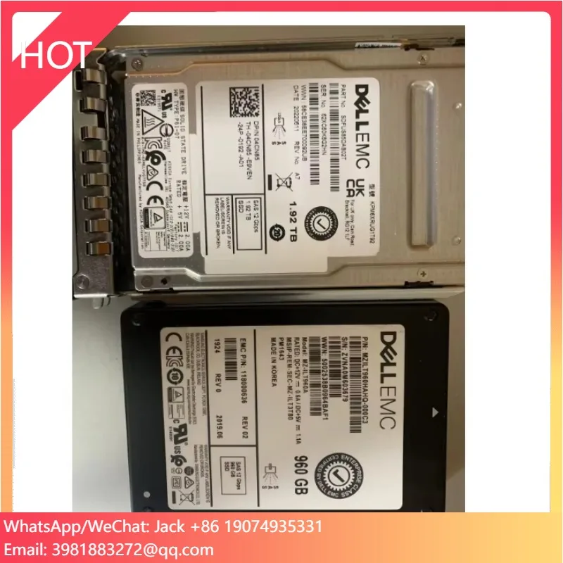 

Server 3.84TBSAS 6.4TB 7.68TBSAS 1.92TB SAS 960GB SAS 800GB 400GB Server SSD R750 R640 R650