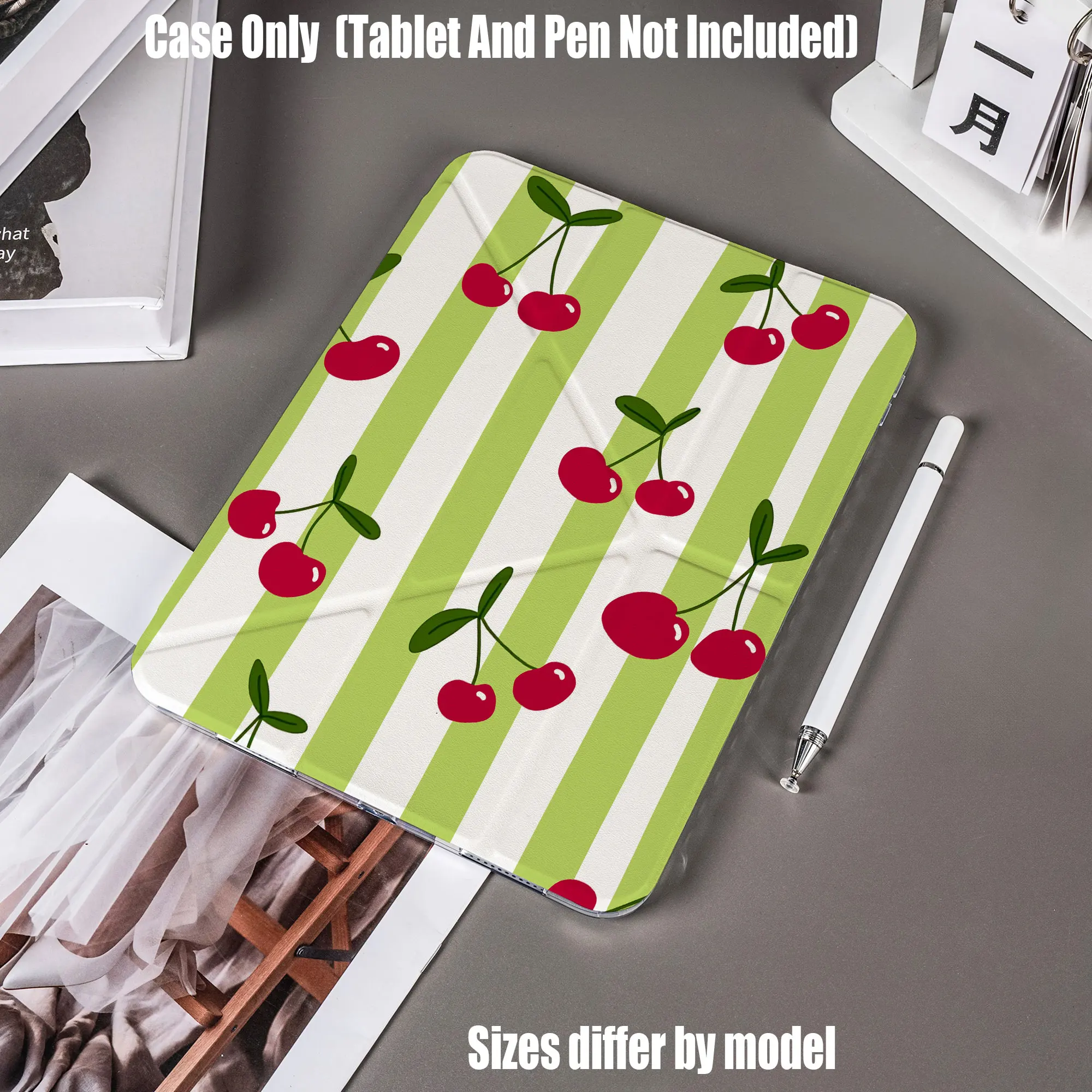 

Slim Fit Premium TPU Tablet Cover, Shockproof Durable Lightweight Protective Case for iPad Samsung Huawei Honor Redmi Xiaomi