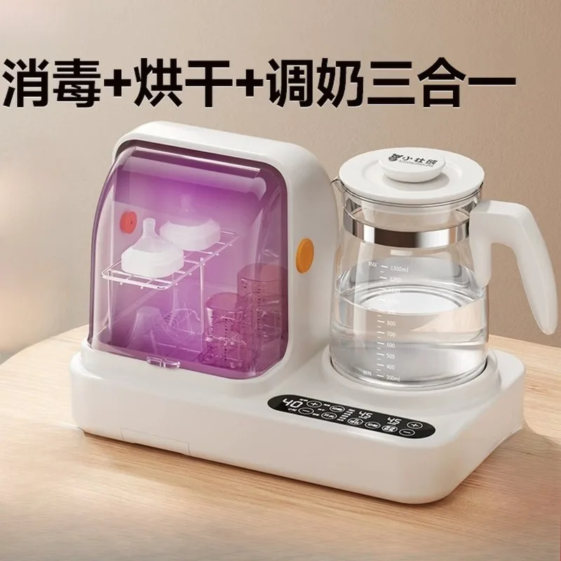 Instantaneous temperature bottle, baby bottle sterilizer and dryer, 2-in-1 thermos flask, bottle warmer and bottle warmer