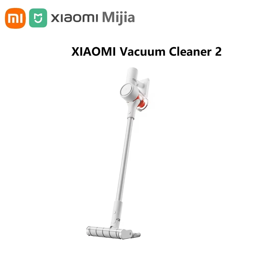 XIAOMI MIJIA Wireless Vacuum Cleaner 2 Handheld Portable Mops 150AW Strong Cyclone Suction Multifunctional Mite Removal Brush