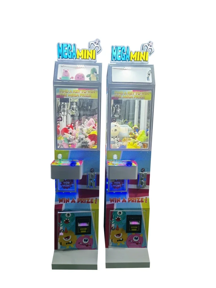 Giant Mini Crane Custom Coin-operated Mini Claw Machine Doll Machine with Bill Receiver