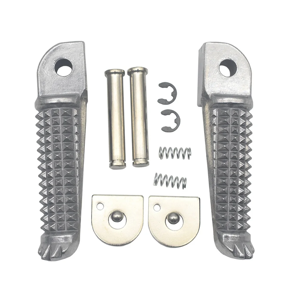 Motorcycle Front Rear Footrests Foot Pegs For Yamaha XJR400 XJR1300 FZ1 FZ6S FZ600 XJ600S FZ400 FZ1000 XJR1200 FZ6