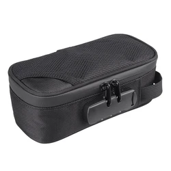 Odor Smell Proof Smoking Pipe Bag With Combination Lock Jar Bottle Case Large Capacity Portable Storage Bag