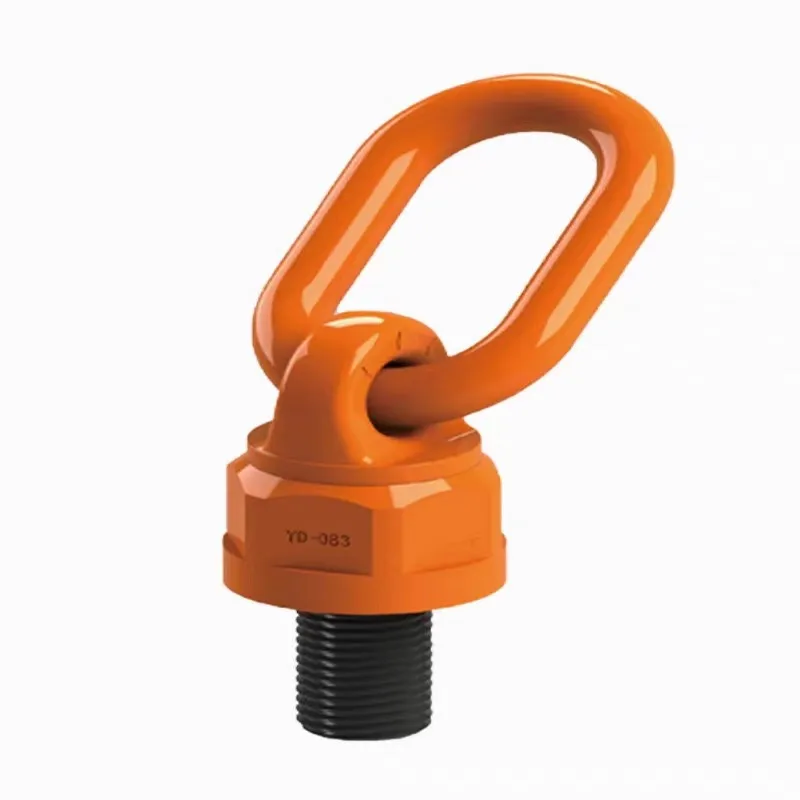 1Pcs M8-M24 360 Degrees Universal Rotation Ring Screws Bolt Lifting Lug Lifting Point Mold Duck Beak Lifting Ring Spreader Screw