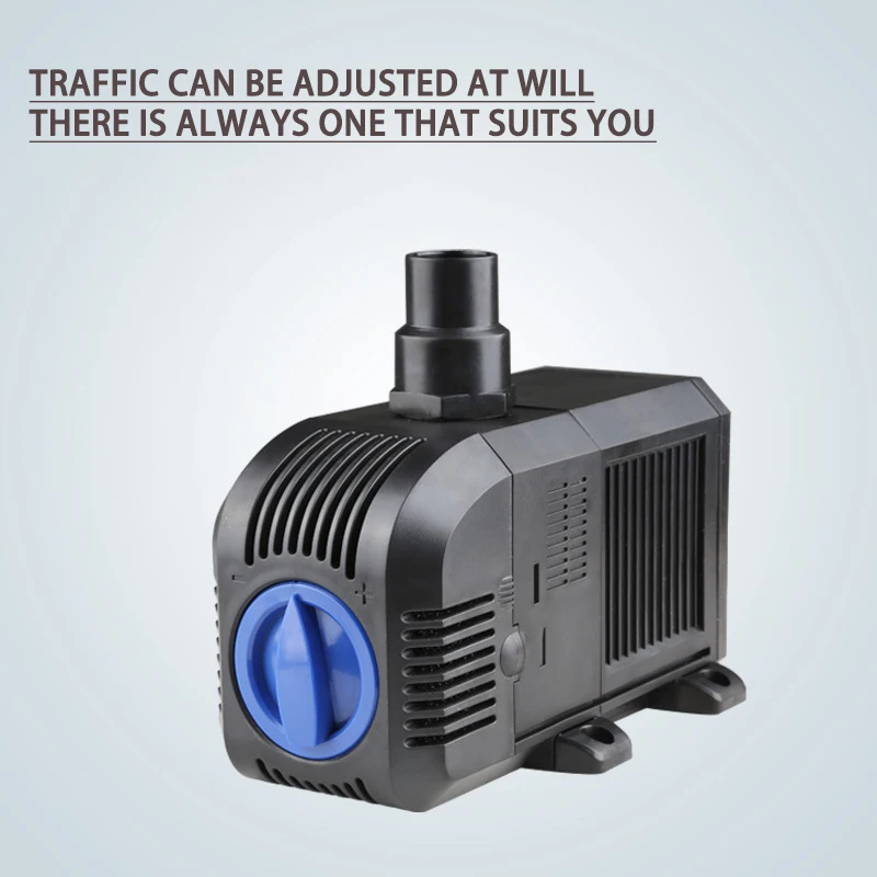 220V-240V Submersible Pump for Adjustable Water Drainage, Circulation, and Filtration in Aquariums—Small, Quiet, Household Use