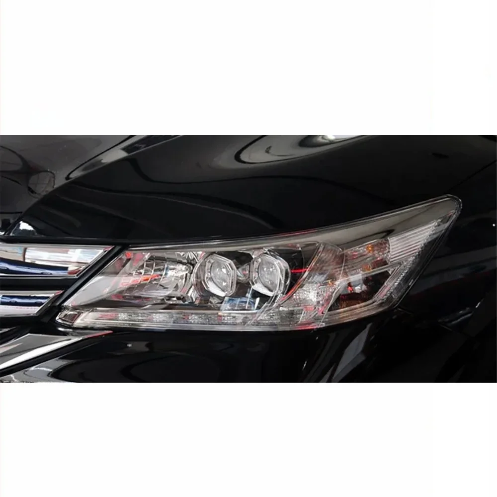 HTTCY For Honda Accord 9 Nine Generation 2014 2015 Headlight Cover Lens Glass Shell Front Headlamp Auto Light Lampshade