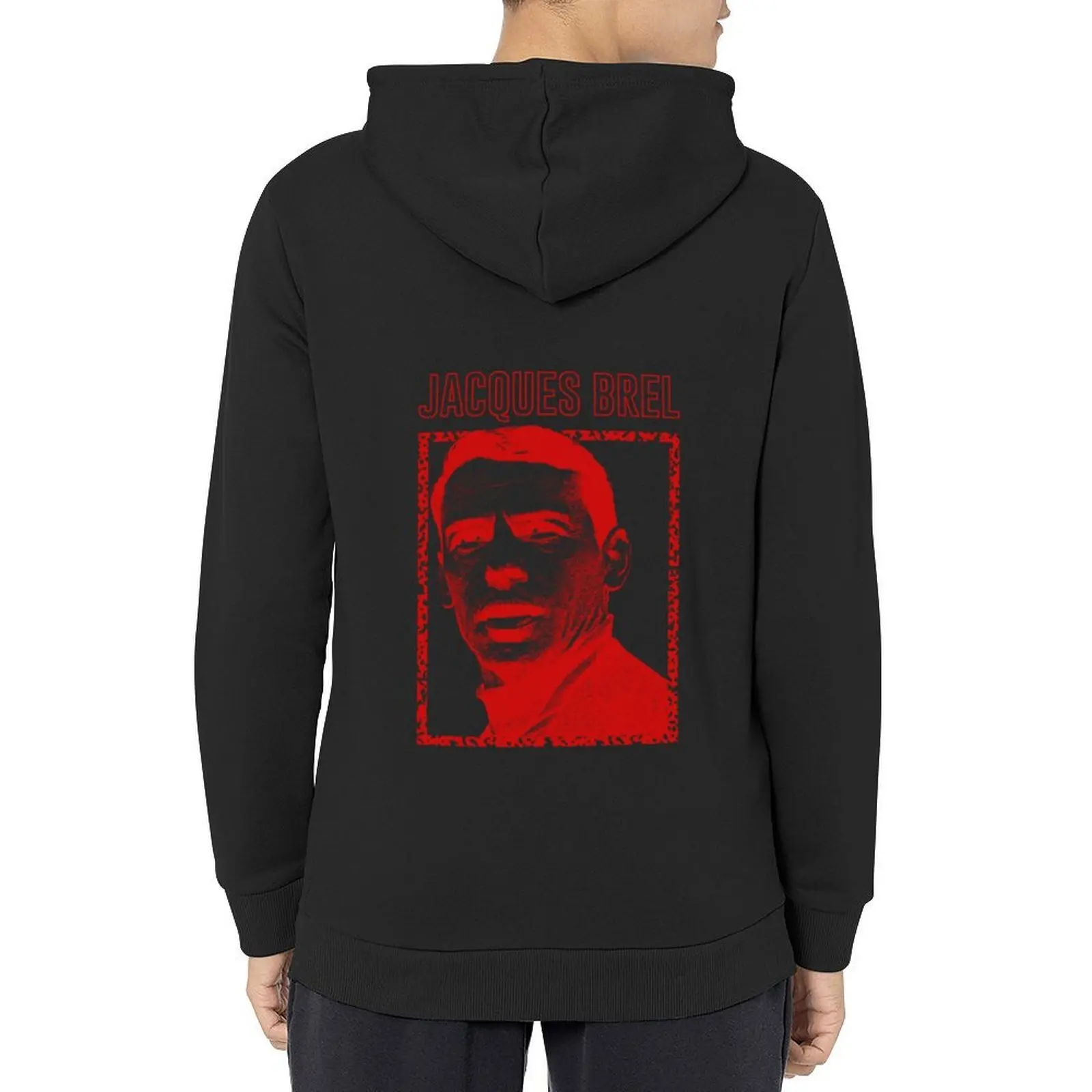 

Jacques Brel Hoodie men's coat clothes for men korean style clothes autumn jacket men graphic hoodie