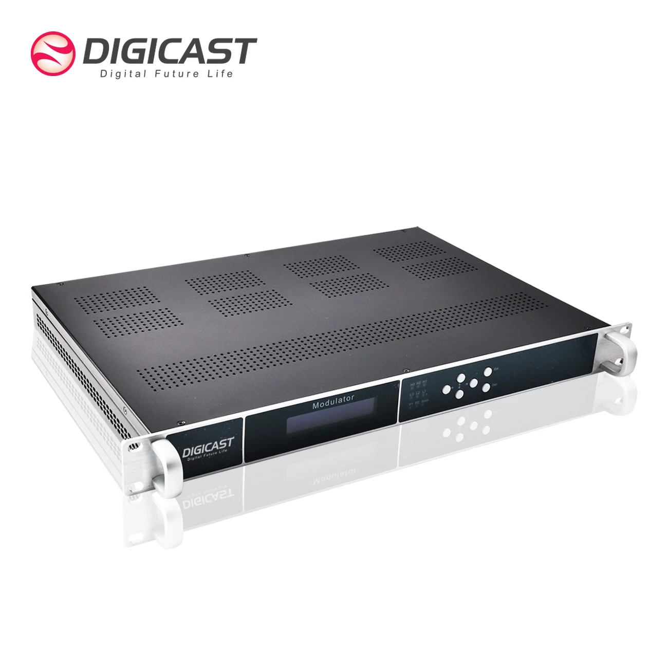 (DMB-24E)Digital TV  Broadcasting Equipment FTA 20 Transponders to 8 ISDBT Modular DVBSS2   Converter